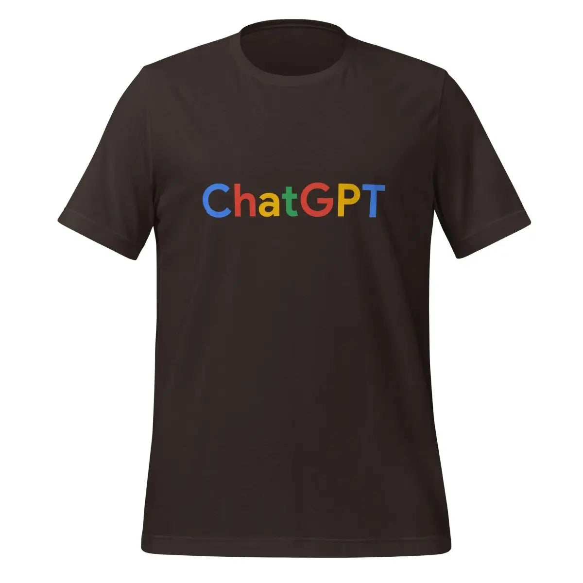 ChatGPT Search Logo T-Shirt (unisex) - Brown / M