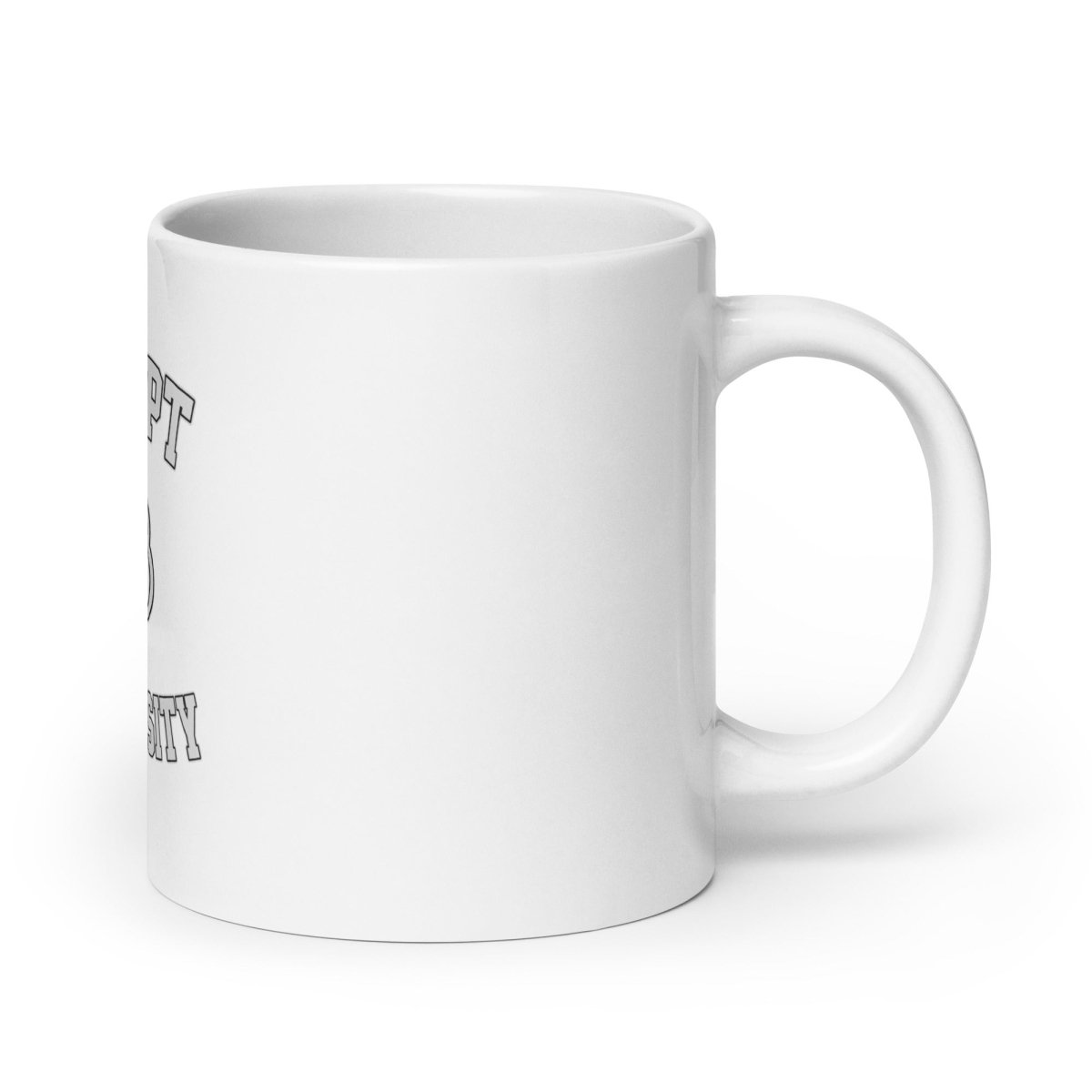 ChatGPT University White Glossy Mug - 11 oz - AI Store