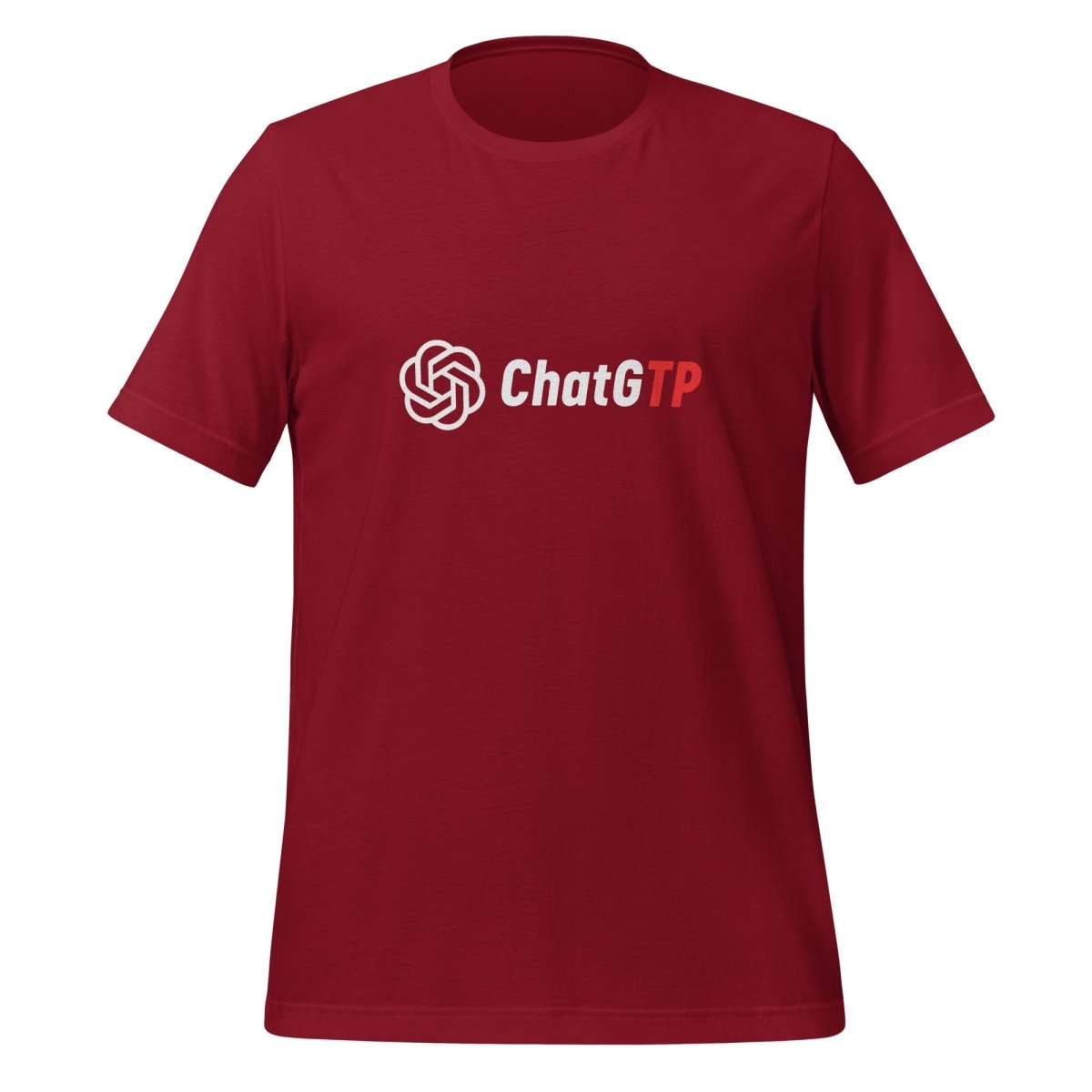 ChatGTP T-Shirt (unisex) - Cardinal - AI Store