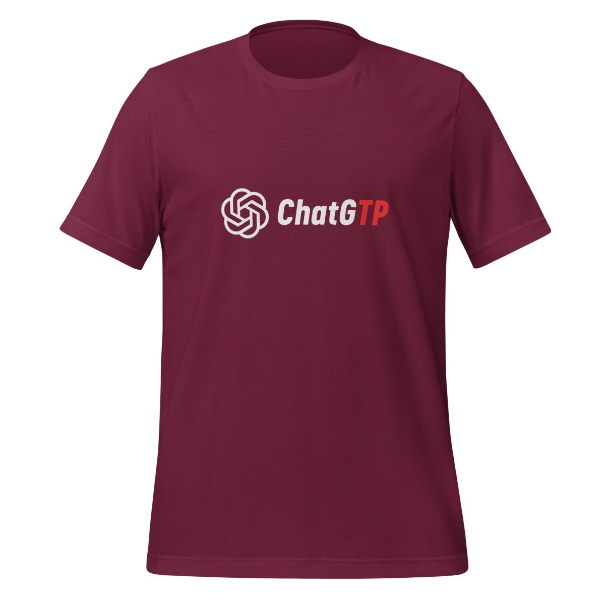 ChatGTP T-Shirt (unisex) - Maroon - AI Store