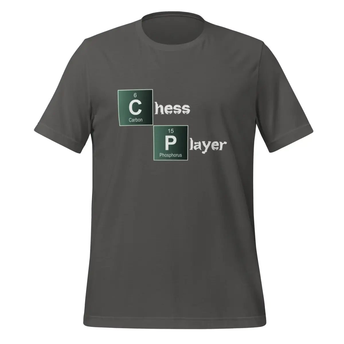 Chess Player Breaking Bad Style T-Shirt (unisex) - Asphalt / M