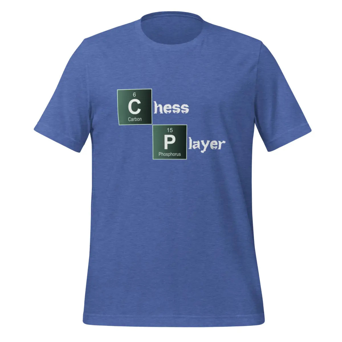 Chess Player Breaking Bad Style T-Shirt (unisex) - Heather True Royal / M