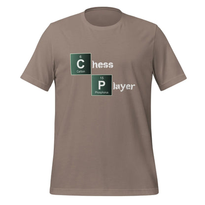 Chess Player Breaking Bad Style T-Shirt (unisex) - Pebble / M