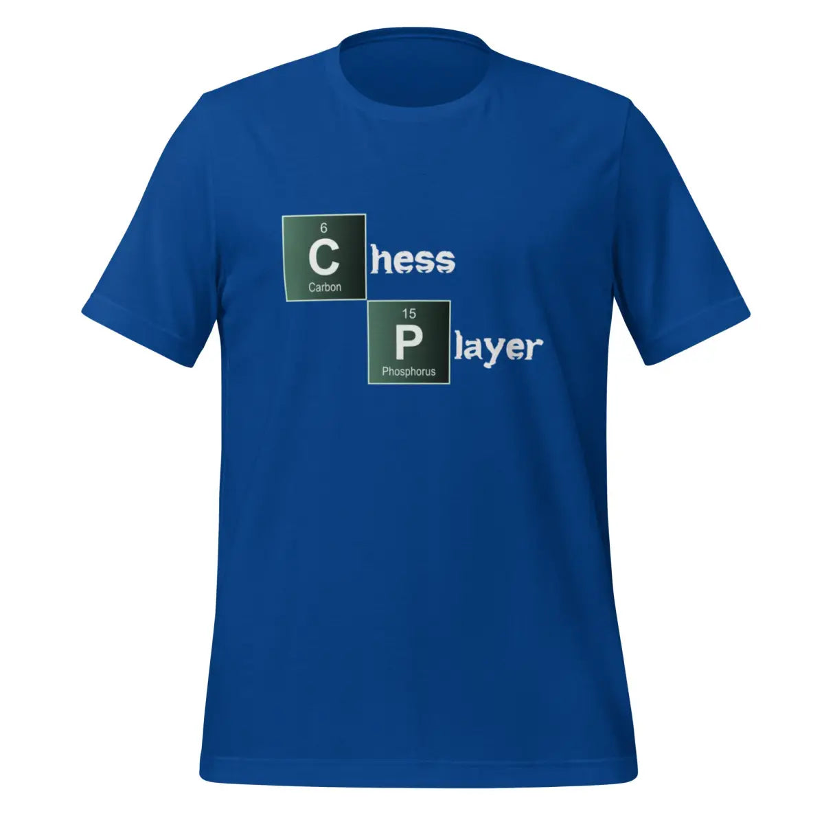 Chess Player Breaking Bad Style T-Shirt (unisex) - True Royal / M