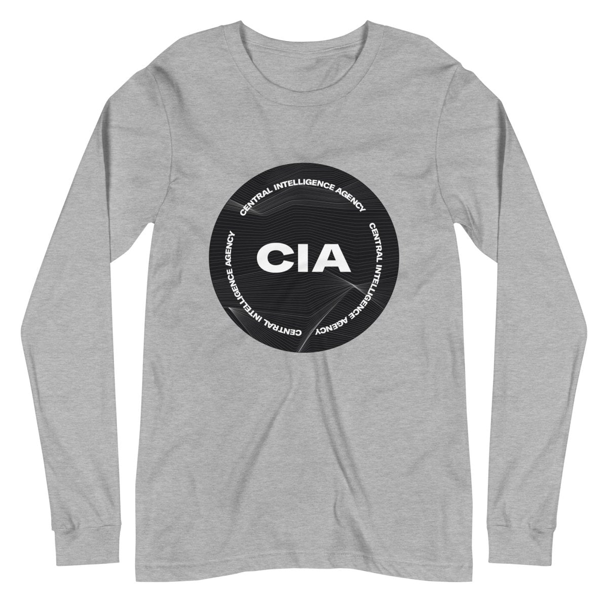 CIA 2021 Logo Long Sleeve T - Shirt (unisex) - Athletic Heather - AI Store