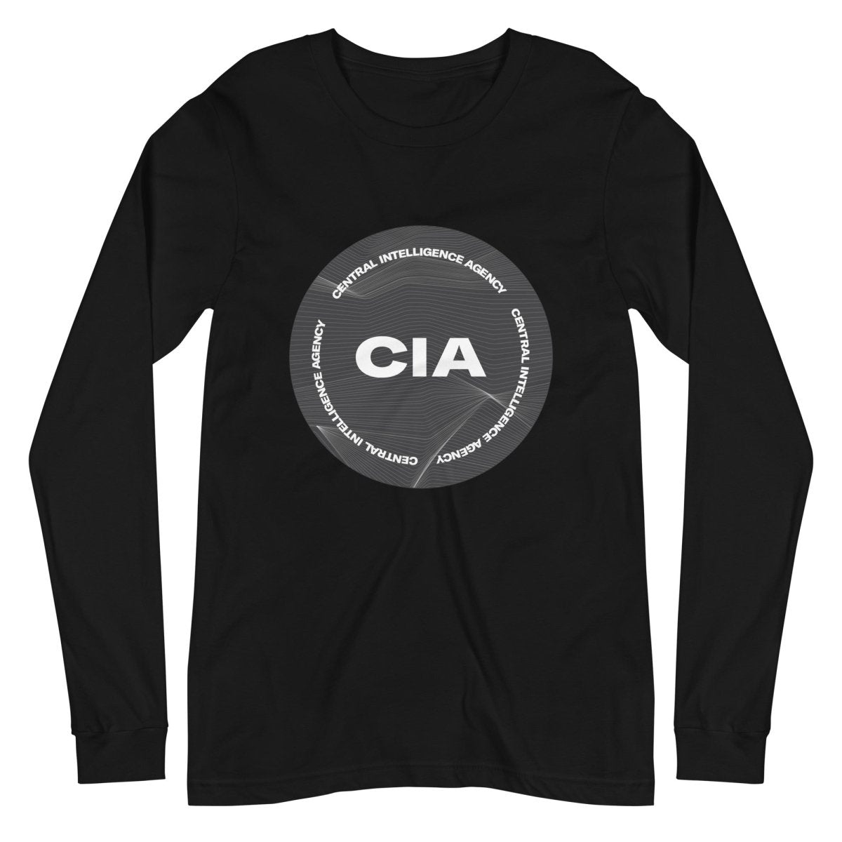 CIA 2021 Logo Long Sleeve T - Shirt (unisex) - Black - AI Store