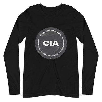 CIA 2021 Logo Long Sleeve T - Shirt (unisex) - Black - AI Store