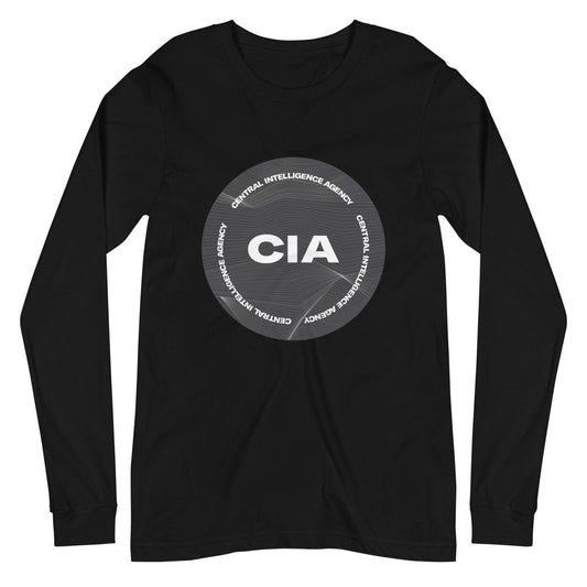 CIA 2021 Logo Long Sleeve T-Shirt (unisex) - Black - AI Store