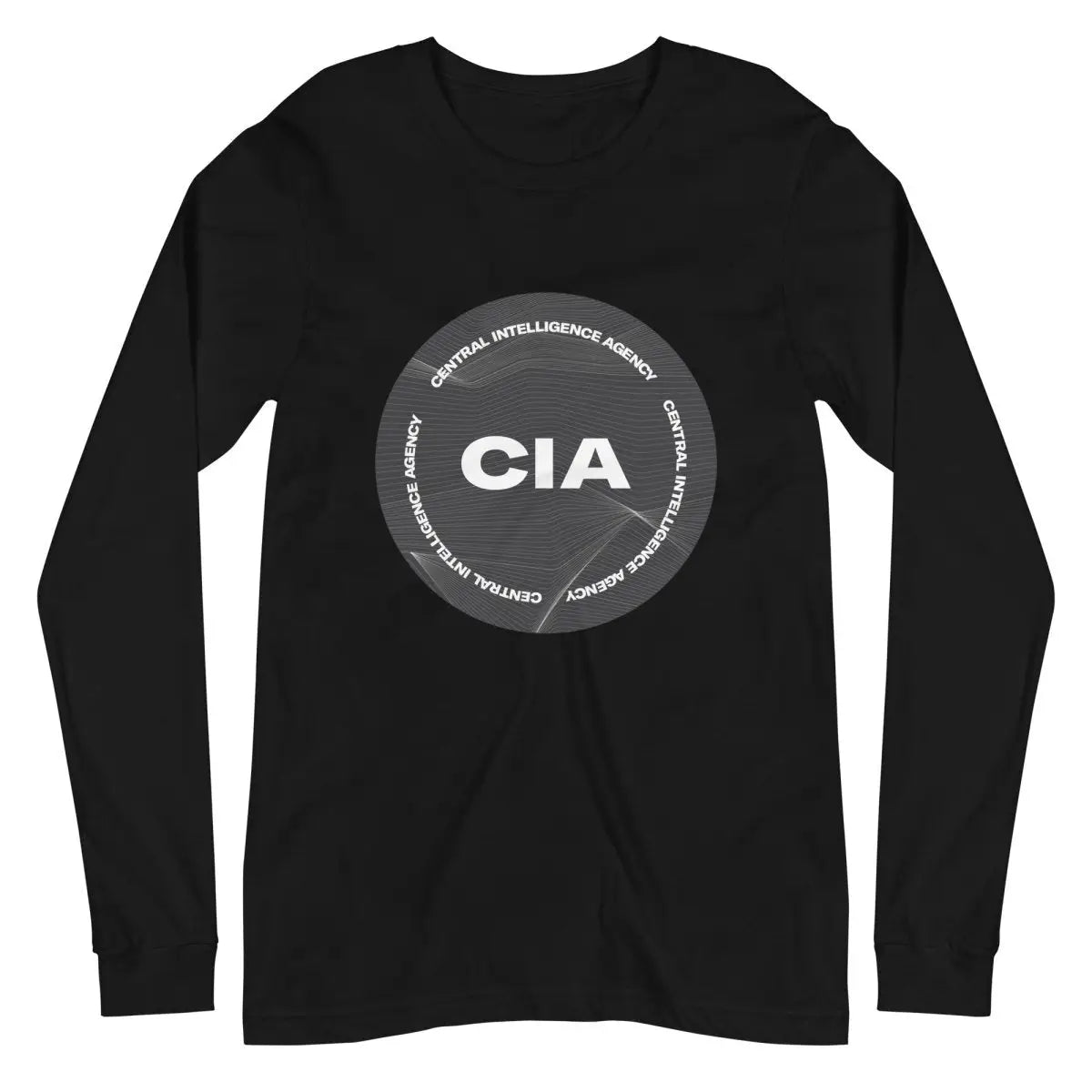 CIA 2021 Logo Long Sleeve T-Shirt (unisex) - Black / M