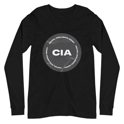 CIA 2021 Logo Long Sleeve T-Shirt (unisex) - Black / M