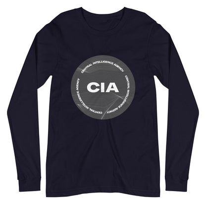 CIA 2021 Logo Long Sleeve T - Shirt (unisex) - Navy - AI Store