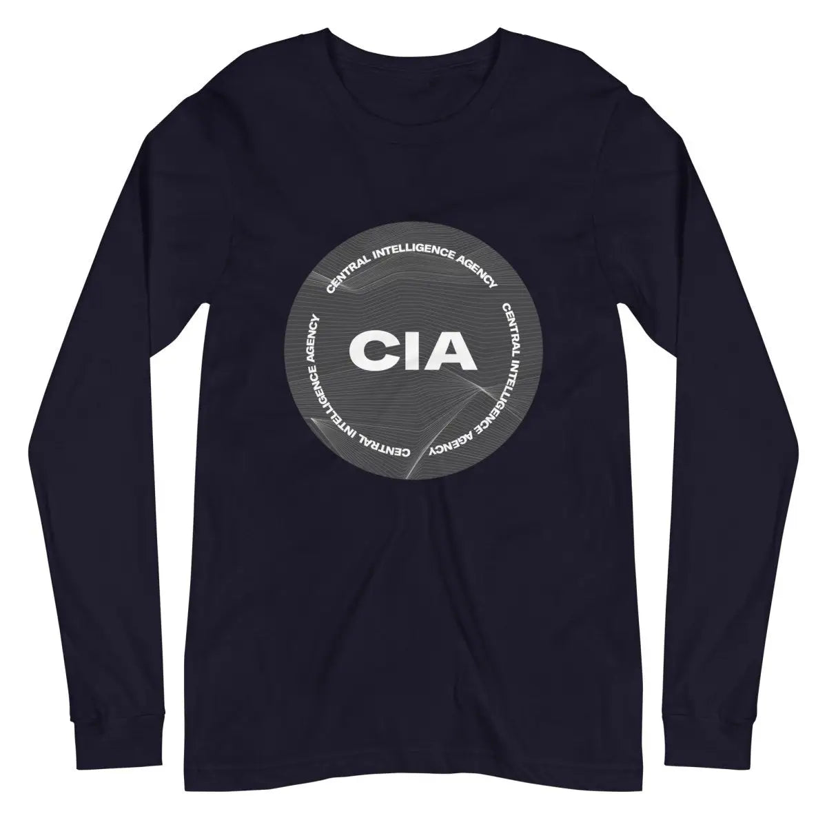 CIA 2021 Logo Long Sleeve T-Shirt (unisex) - Navy / M