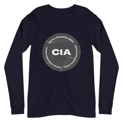 CIA 2021 Logo Long Sleeve T-Shirt (unisex) - Navy / M