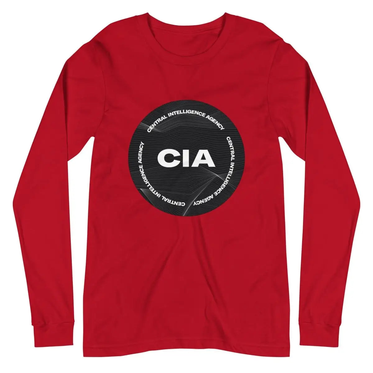 CIA 2021 Logo Long Sleeve T-Shirt (unisex) - Red / M