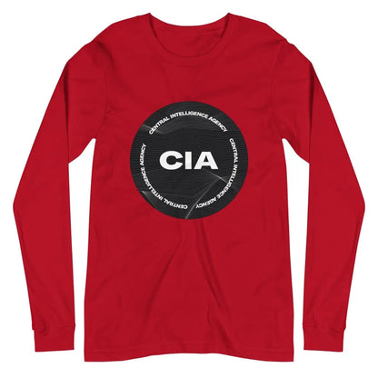 CIA 2021 Logo Long Sleeve T-Shirt (unisex) - Red / M