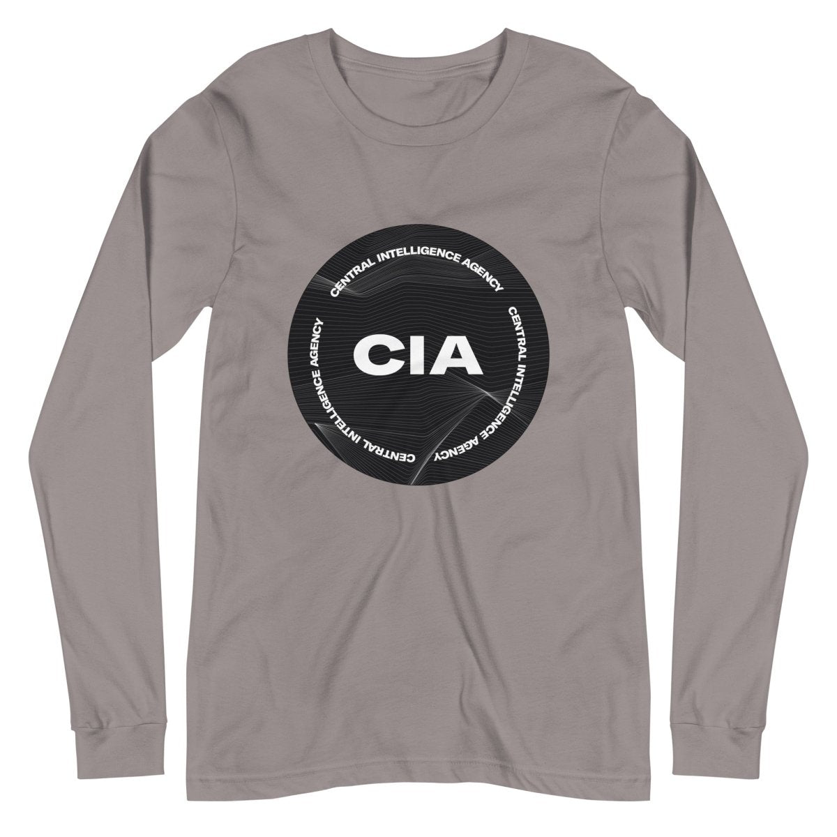 CIA 2021 Logo Long Sleeve T - Shirt (unisex) - Storm - AI Store