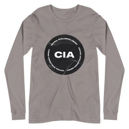 CIA 2021 Logo Long Sleeve T-Shirt (unisex) - Storm / M