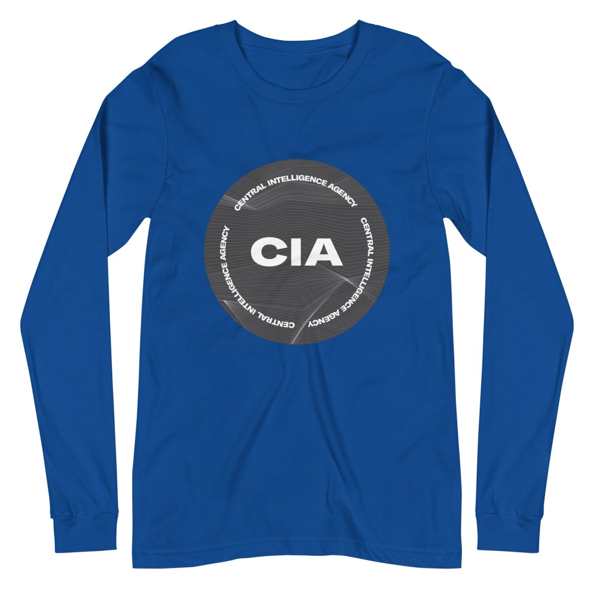 CIA 2021 Logo Long Sleeve T - Shirt (unisex) - True Royal - AI Store