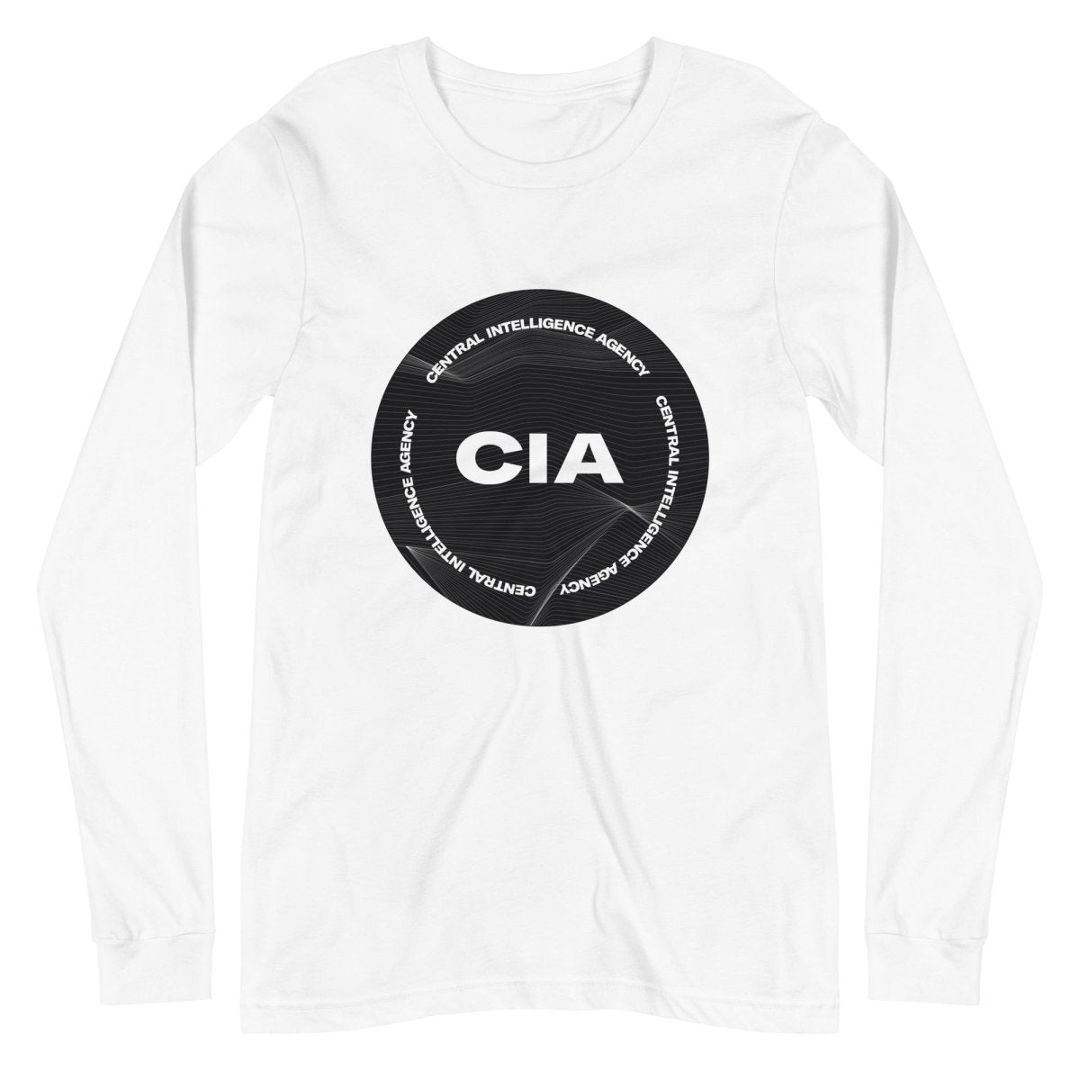 CIA 2021 Logo Long Sleeve T - Shirt (unisex) - White - AI Store