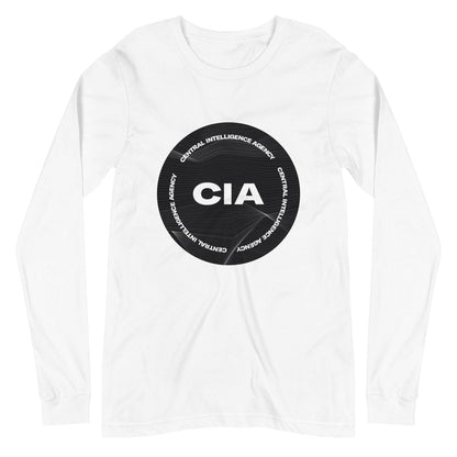CIA 2021 Logo Long Sleeve T - Shirt (unisex) - White - AI Store