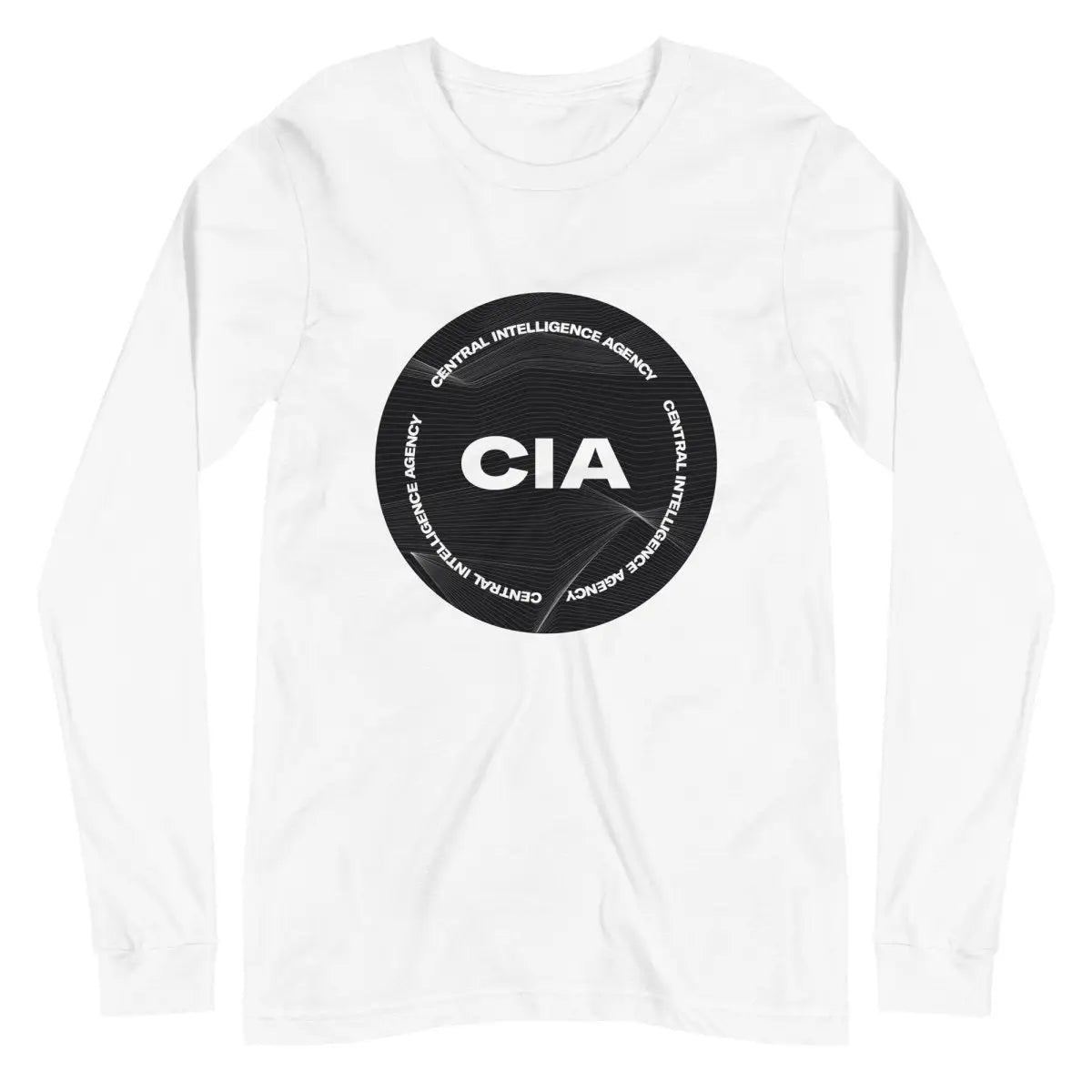 CIA 2021 Logo Long Sleeve T-Shirt (unisex) - White / M