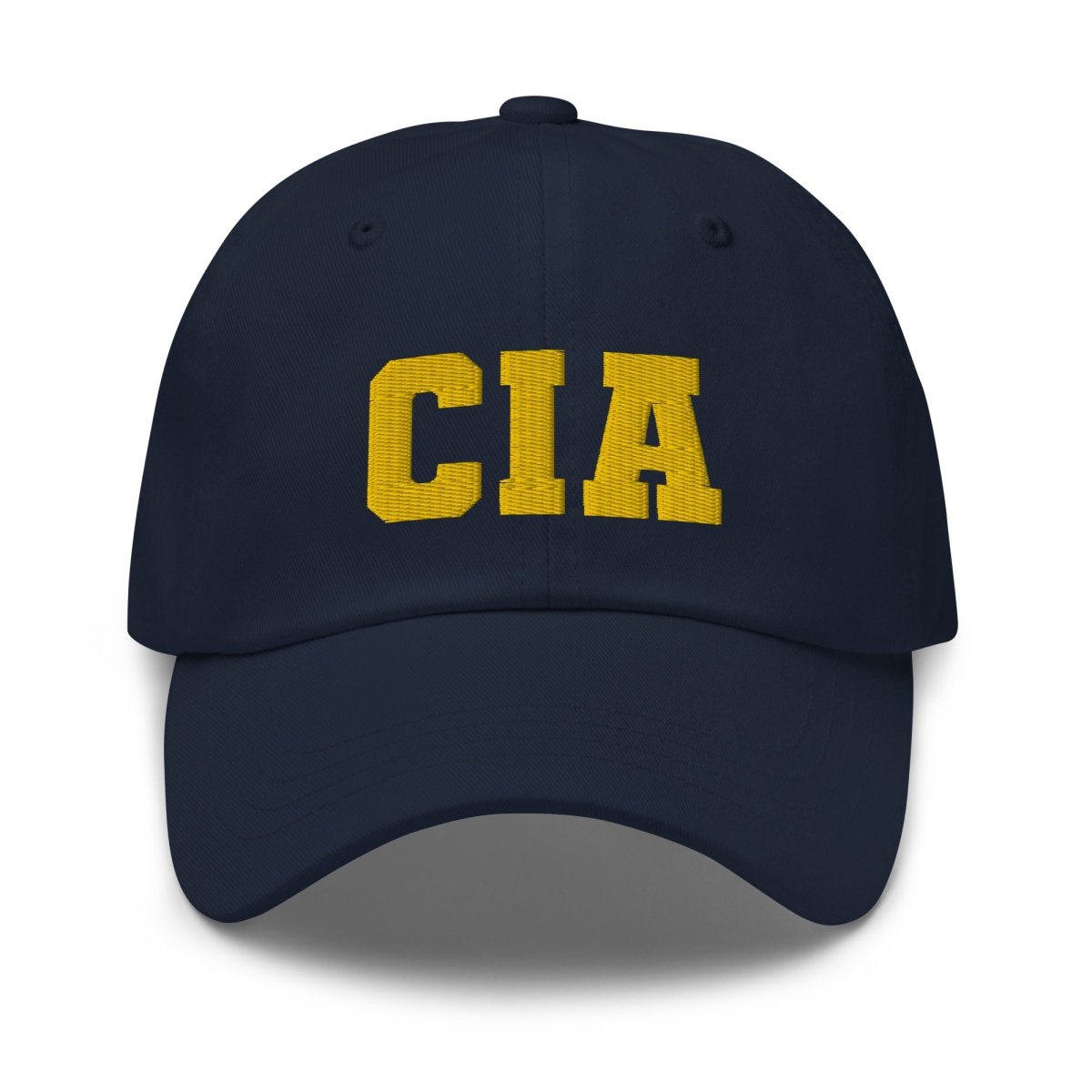 CIA Embroidered Cap - Navy - AI Store