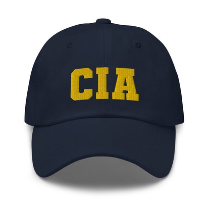 CIA Embroidered Cap - Navy - AI Store