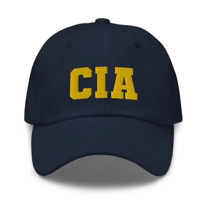 CIA Embroidered Cap - Navy