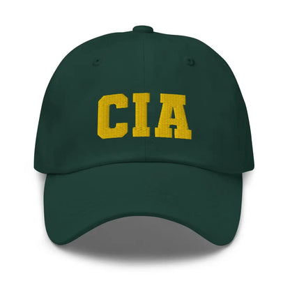 CIA Embroidered Cap - Spruce