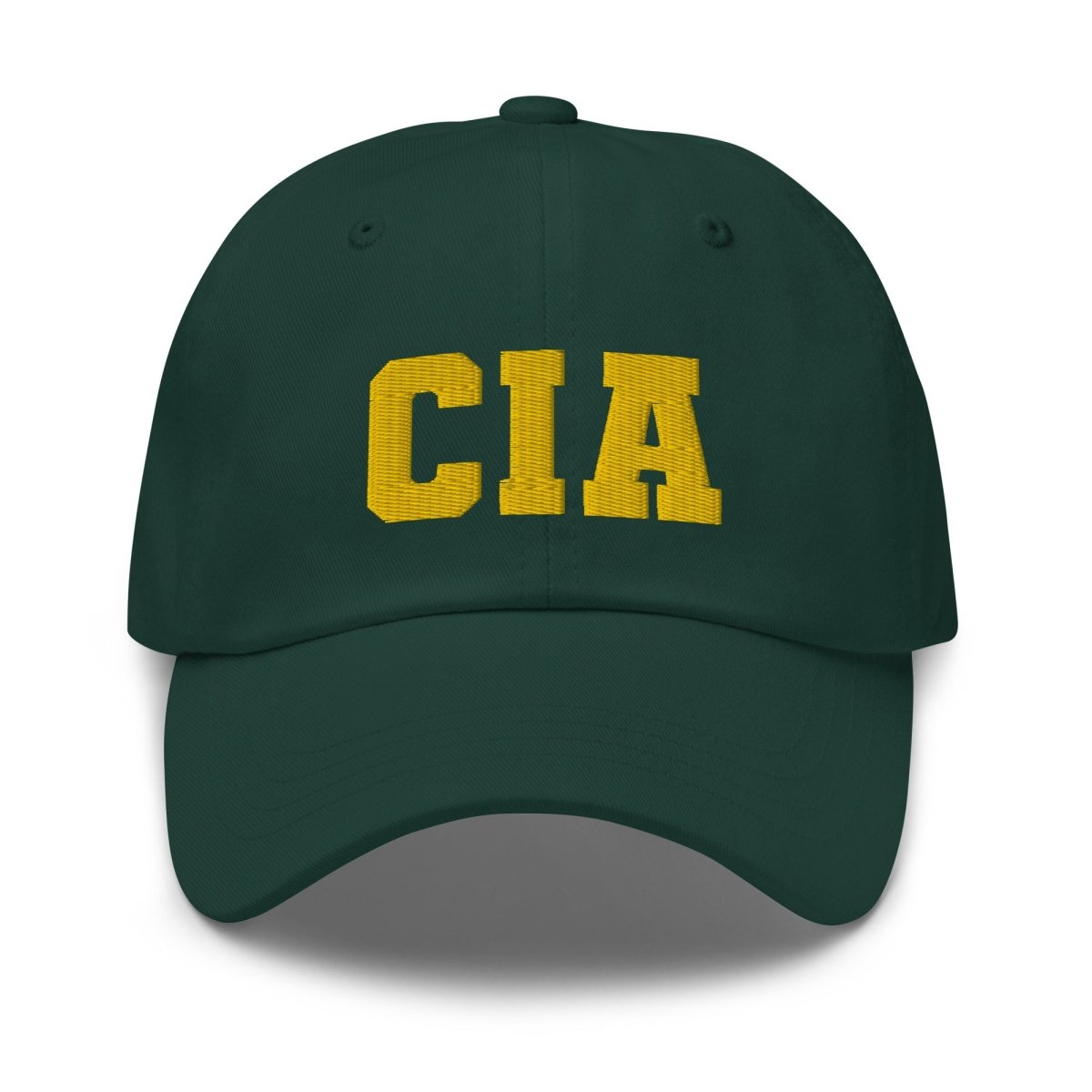 CIA Embroidered Cap - Spruce - AI Store