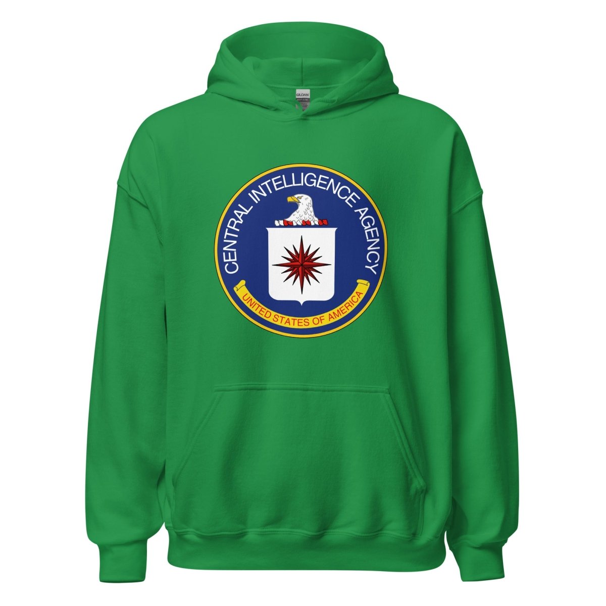 CIA Logo Hoodie (unisex) - Irish Green - AI Store