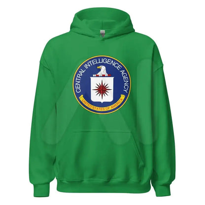 CIA Logo Hoodie (unisex) - Irish Green / M