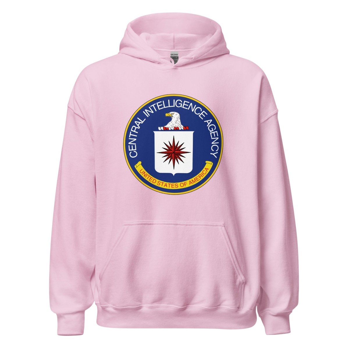 CIA Logo Hoodie (unisex) - Light Pink - AI Store