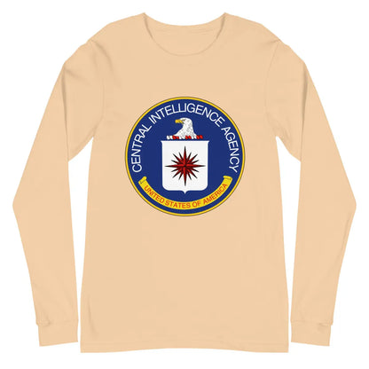 CIA Logo Long Sleeve T-Shirt (unisex) - Sand Dune / XS