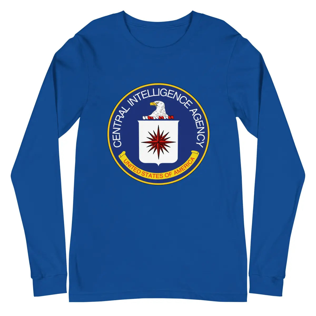 CIA Logo Long Sleeve T-Shirt (unisex) - True Royal / XS