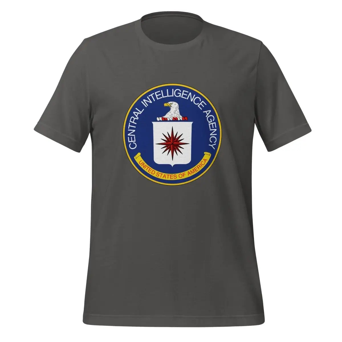 CIA Logo T-Shirt (unisex) - Asphalt / M