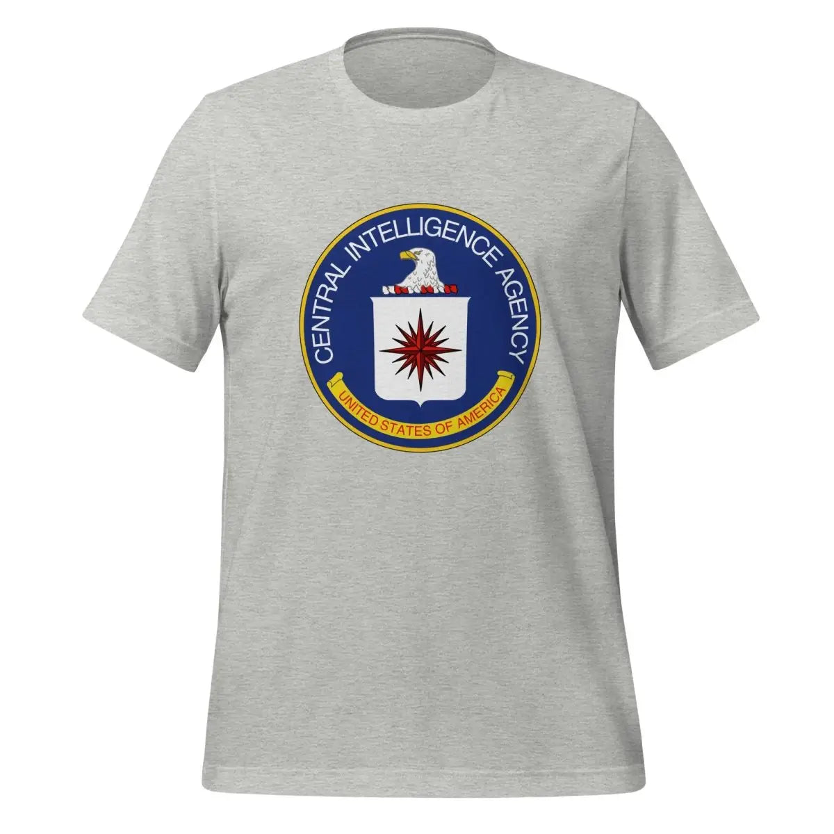 CIA Logo T-Shirt (unisex) - Athletic Heather / M