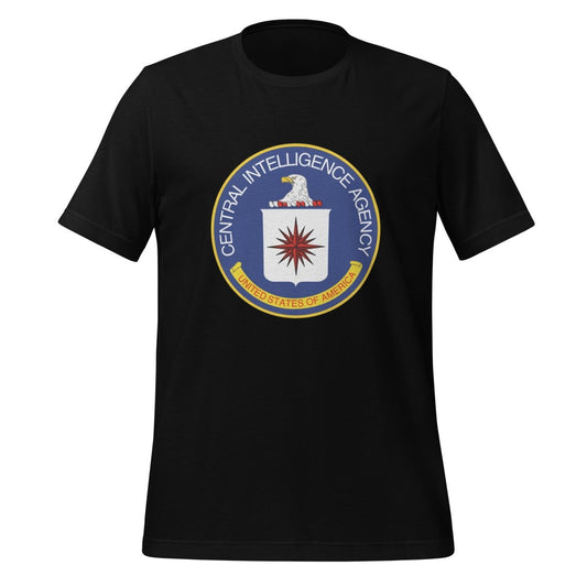 CIA Logo T - Shirt (unisex) - Black - AI Store