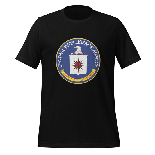 CIA Logo T-Shirt (unisex) - Black - AI Store