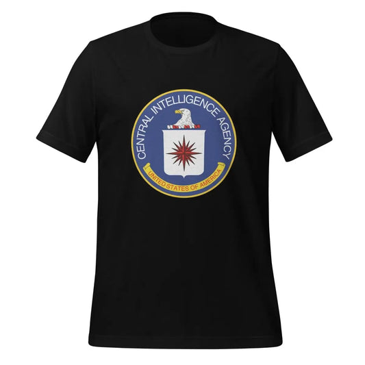 The Cia Logo T-shirt (unisex) Black / m.