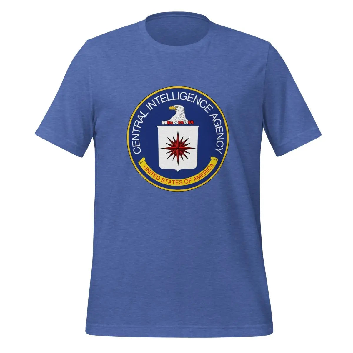 CIA Logo T-Shirt (unisex) - Heather True Royal / M