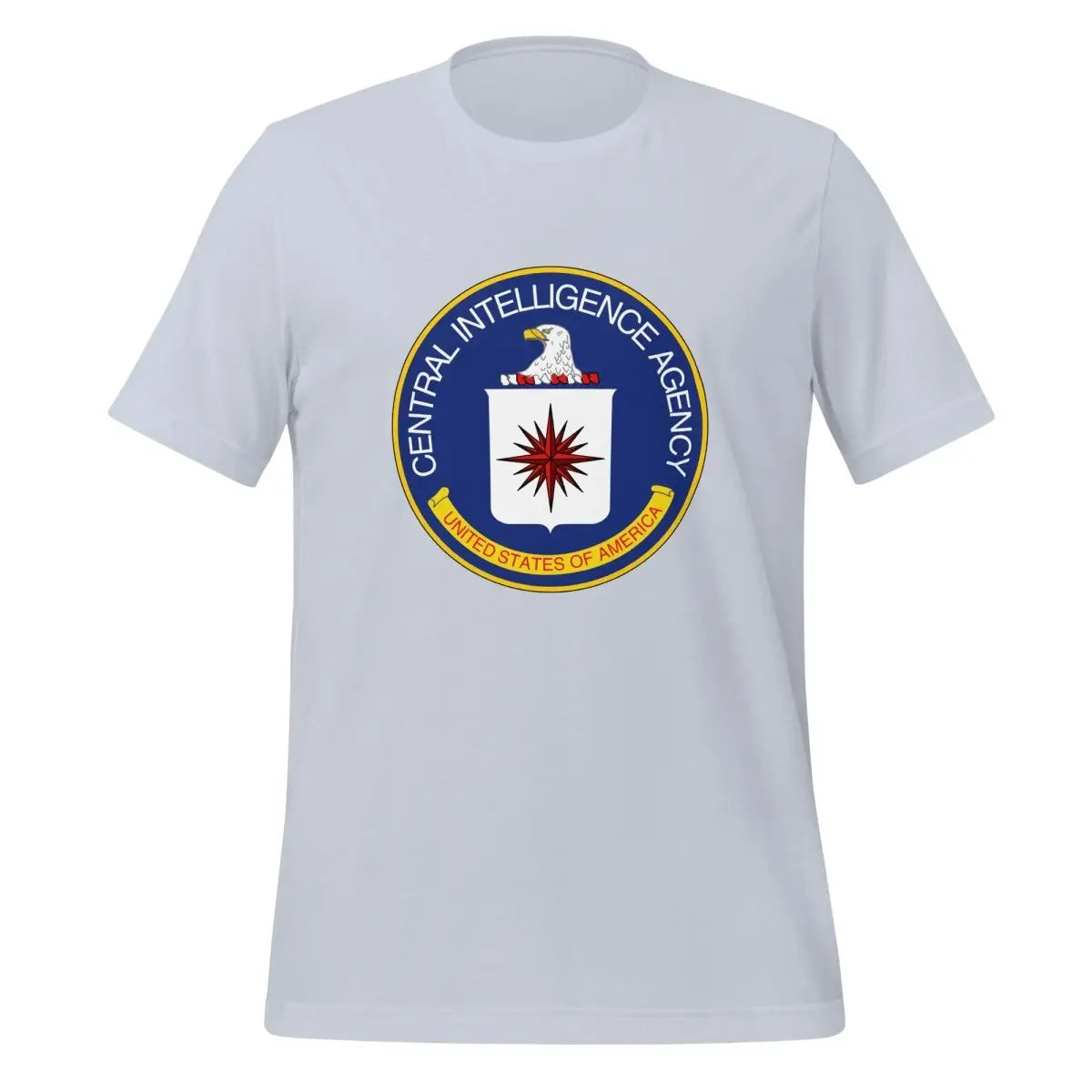 CIA Logo T-Shirt (unisex) - Light Blue / M