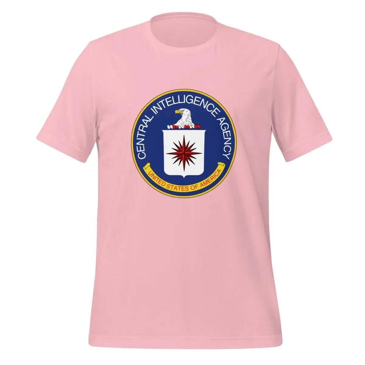 CIA Logo T-Shirt (unisex) - Pink / M