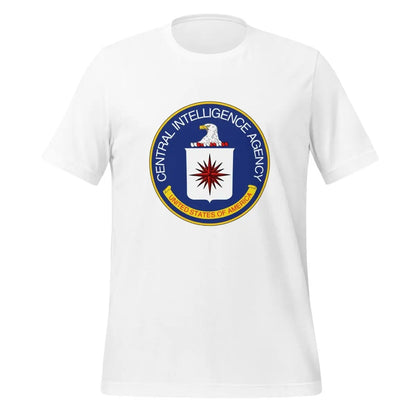 CIA Logo T-Shirt (unisex) - White / M