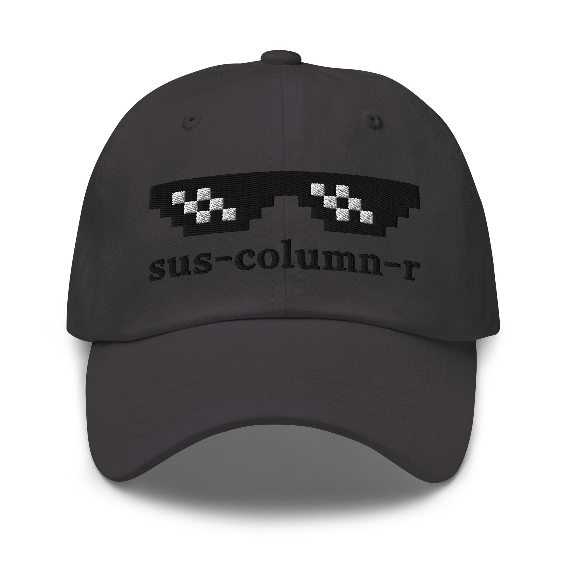 sus - column - r Thug Life Embroidered Cap - Dark Grey - AI Store