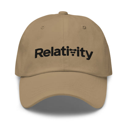 Relativity Space Logo Embroidered Cap - Khaki - AI Store