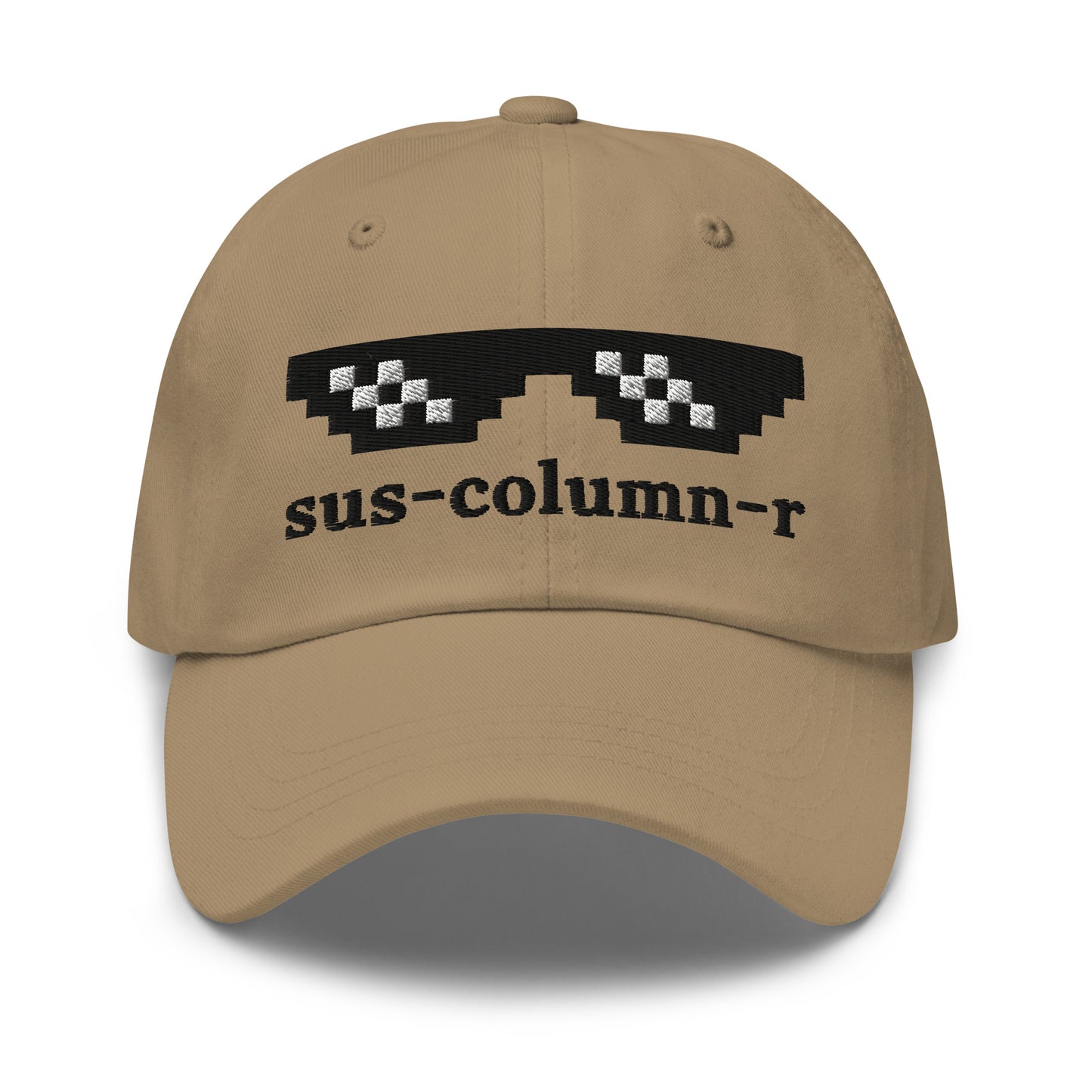 sus - column - r Thug Life Embroidered Cap - Khaki - AI Store