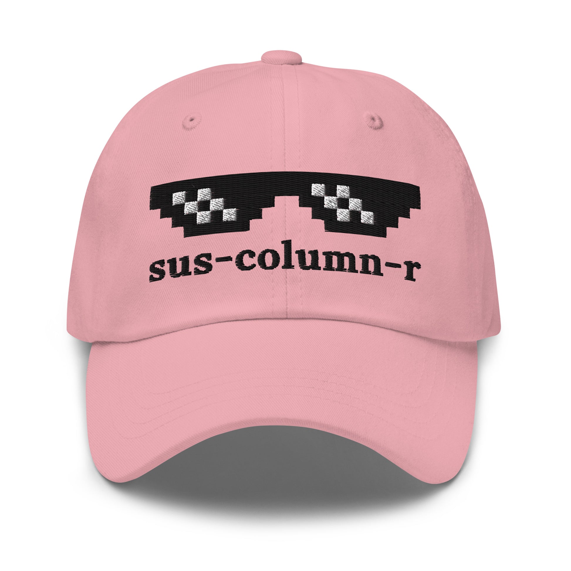 sus - column - r Thug Life Embroidered Cap - Pink - AI Store