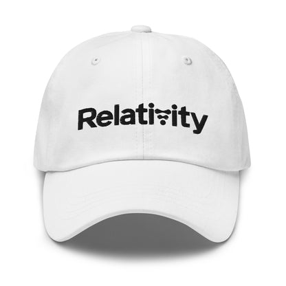Relativity Space Logo Embroidered Cap - White - AI Store