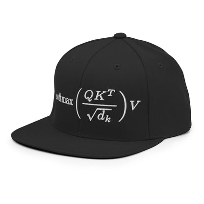 Attention is All You Need Snapback Cap - Dark Navy - AI Store